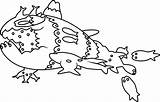 Pokemon Wishiwashi Coloring Moon Sun Form Pages School Printable Categories Pokémon Coloringpages101 sketch template