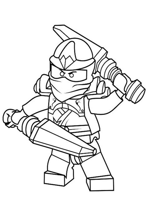 coloring pages lego ninjago jay coloring pages  kids