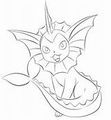 Vaporeon Pokemon Coloring Pages Printable Sheets Jolteon Eevee Gerbil Lilly Lineart Kids Supercoloring Colouring Evolutions Sketch Pokémon Clipart Color Print sketch template