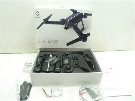 shopthesalvationarmy jie star skyhunter drone  black  open box