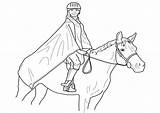 Andare Cavallo Colorare Scarica sketch template