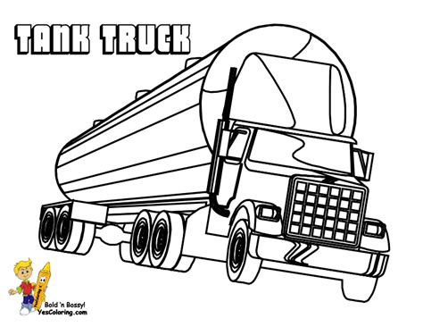 big rig truck coloring pages   wheeler boys coloring