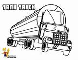 Coloring Truck Pages Big Wheeler Rig Tanker 18 Draw Trucks Clipart Boys Garbage Cliparts Clip Library Trailer Drawings Clipartbest Four sketch template