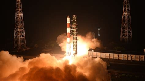 isros  mission   pslv  launches earth observation