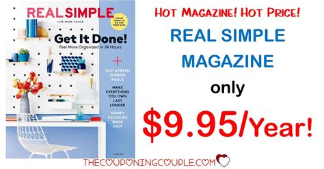 hot price real simple magazine  year real simple real simple magazine simple