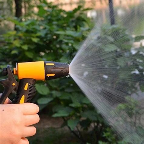high quality adjustable high pressure garden water gun  watering hose spray gun car