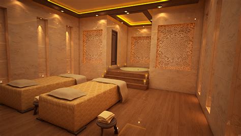 3d Massage Room On Behance