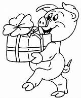 Colorat Porc Cochon Desene Planse Purcelusi Animale Maialini Cerdo Porquinho Dibujos Porco Presentes Caixa Porquinhos P51 Coloriages Nouvel Domestice Disegni sketch template