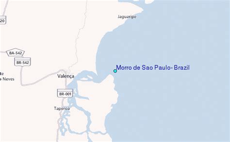 Morro De São Paulo Brazil Tide Station Location Guide
