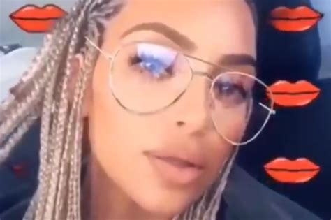 Kim Kardashian Causes Controversy With Braided Hairstyle