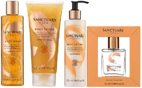 pack sanctuary spa body wash  ml sanctuary spa body scrub
