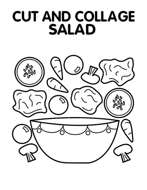 coloring pages food