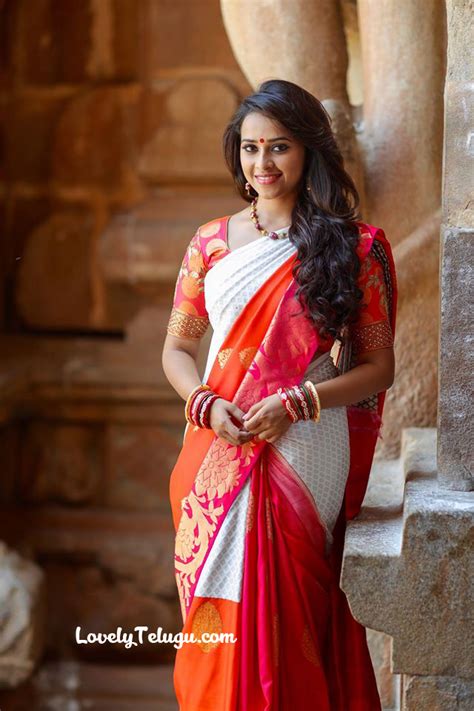 Sri Divya Images Hd Traditional Look Photos Lovely Telugu