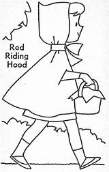 Hood Riding Red Little Coloring Fairy Drawing Crafts Ridding Preschool Clip Embroidery Google Tale Tales Nursery Board Pages Kids Books sketch template