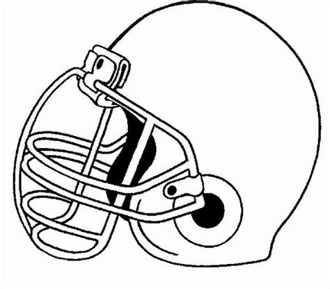 football helmet coloring page   printable helmet  football