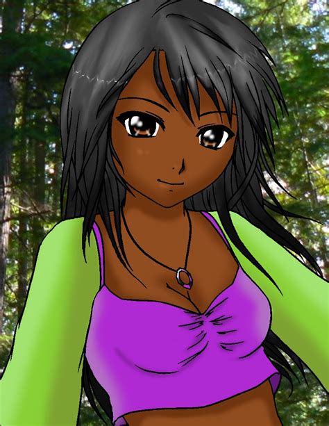 african american anime girl by xxgeeknproudxx on deviantart