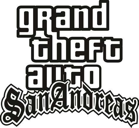 san andreas logo gta san andreas logo font png image transparent png