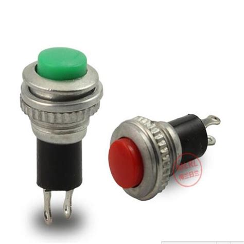 5pcs 10mm Momentary Push Button Switch In Switches From Lights