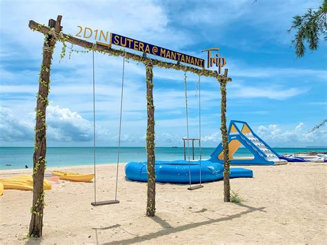 sun sea sand  sutera  mantanani island resort  spa travel