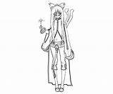 Blazblue Calamity Trigger Kokonoe Backview Coloring Pages Another sketch template