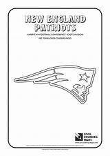 Coloring Nfl Pages Football Logos Patriots Cool Teams England American Team Logo Printable Kids Clubs Colouring Saints Conference National Books sketch template