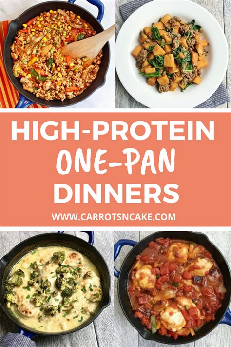 high protein  pan dinners carrots  cake high protein recipes