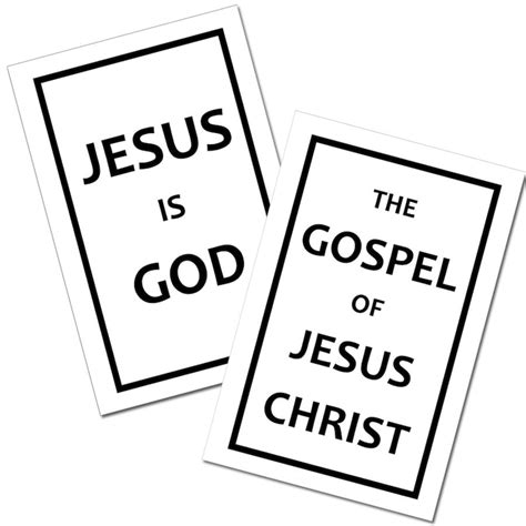 printable gospel tracts digital  etsy