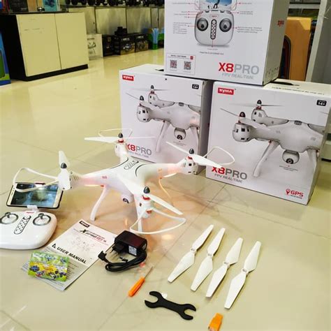 jual drone syma xpro  pro gps wifi p fpv drone return  home shopee indonesia