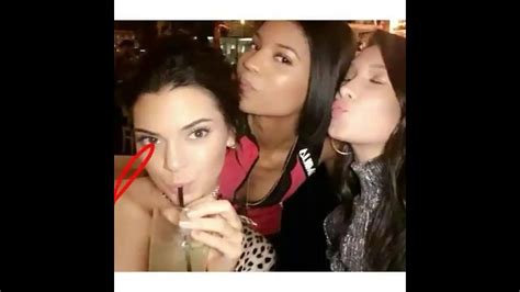 Kendall Jenner And Jordan Clarkson Nye Kiss Twerking Snapchat Bella