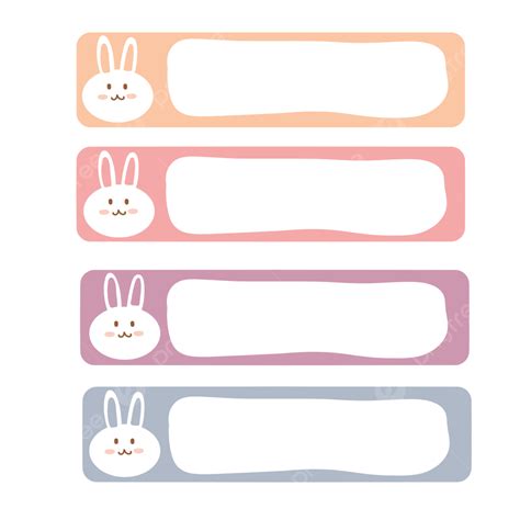 cute  tag white transparent cute bunny  tag  tag bunny