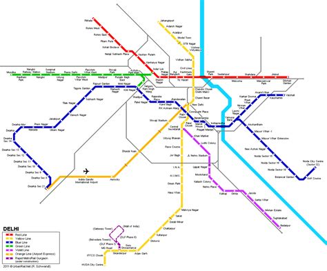 delhi metro map travelsfinderscom