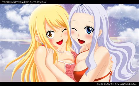 Fairy Tail Lucy And Mirajane Collab By