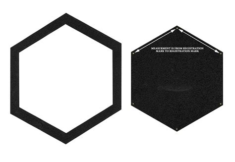 hexagon template   individual wfussy