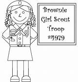 Scout Coloring Girl Pages Brownies Clipart Brownie Printable Activity Coloringhome Library Popular Clip Books sketch template