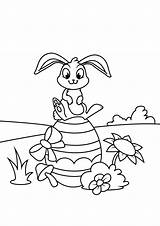 Bunny sketch template