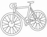 Cykel Tegning Mewarnai Bicyclette Tegninger Roda Sepeda Dessins Farvelaegning Bicicletta Mobil Farvelægning Dosage Clenbuterol Transportation sketch template