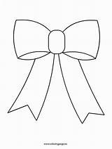 Coloring Bow Tie Getcolorings Color sketch template