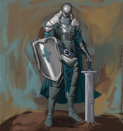 artstation knight armor concept art