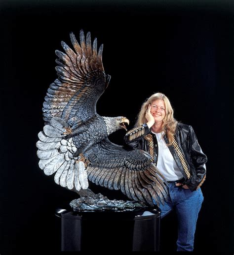 Windwalker Eagle Sculpture By Kitty Cantrell