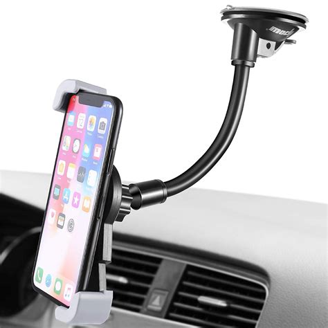 ipow car phone holder dashboardwindsheild car phone mount cell phone holder stand  car
