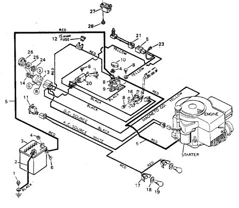 craftsman lawn tractor wiring diagram craftsman dyt  wiring diagram   wiring