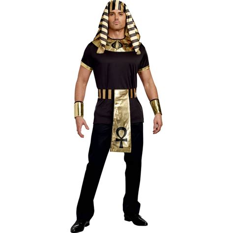 King Of Egypt Adult Mens Halloween Costume Medium