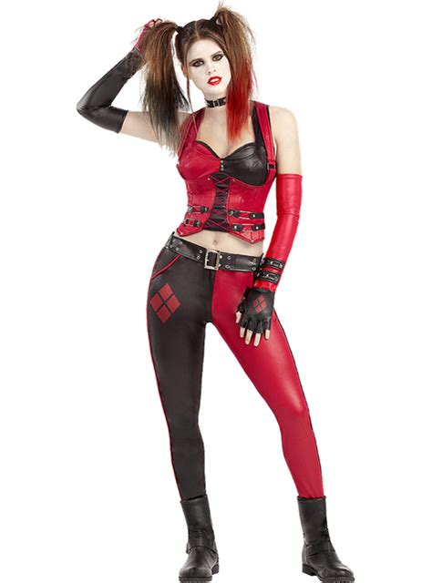 official harley quinn arkham city costume funidelia