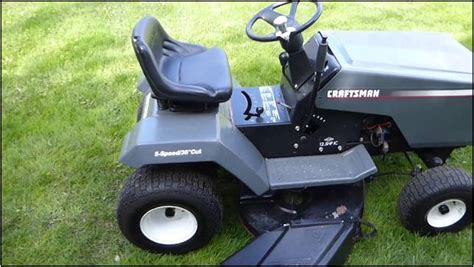 craftsman   riding lawn mower home improvement