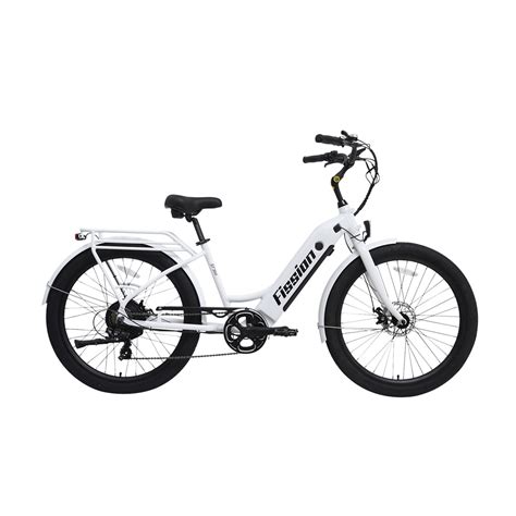 fission cycles st  electric bicycle white playful rides