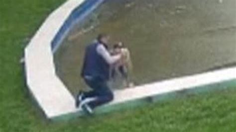 A Two Year Old Girl Was Saved From Drowning At A Park In Romania After