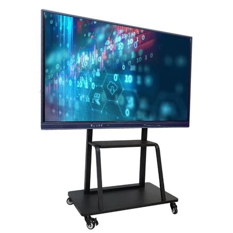 large  interactive touch screen monitor uhd  resolution