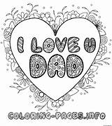 Dad Coloring Pages Printable Fathers Print sketch template