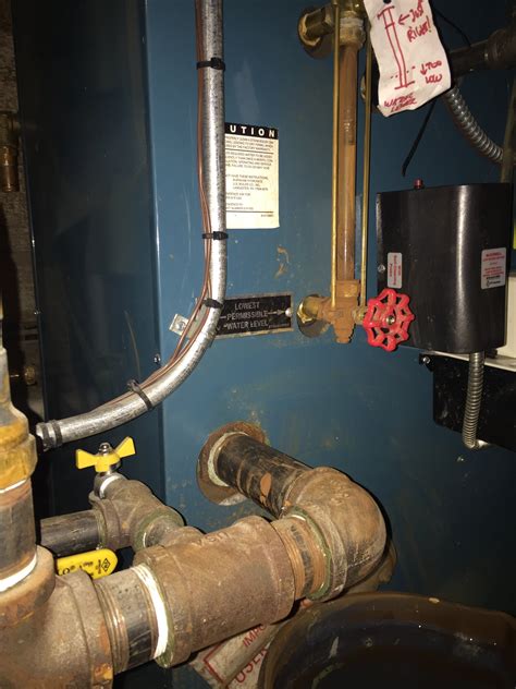 post   started  diy maintenance frequent  water cutoff  burnham boiler