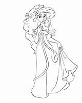 Coloring Disney Pages Giselle Princess Princesses Enchanted Printable Kids Tangled Color Getcolorings Gypsy Girl Characters sketch template